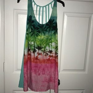 Paradise swimsuit cover up